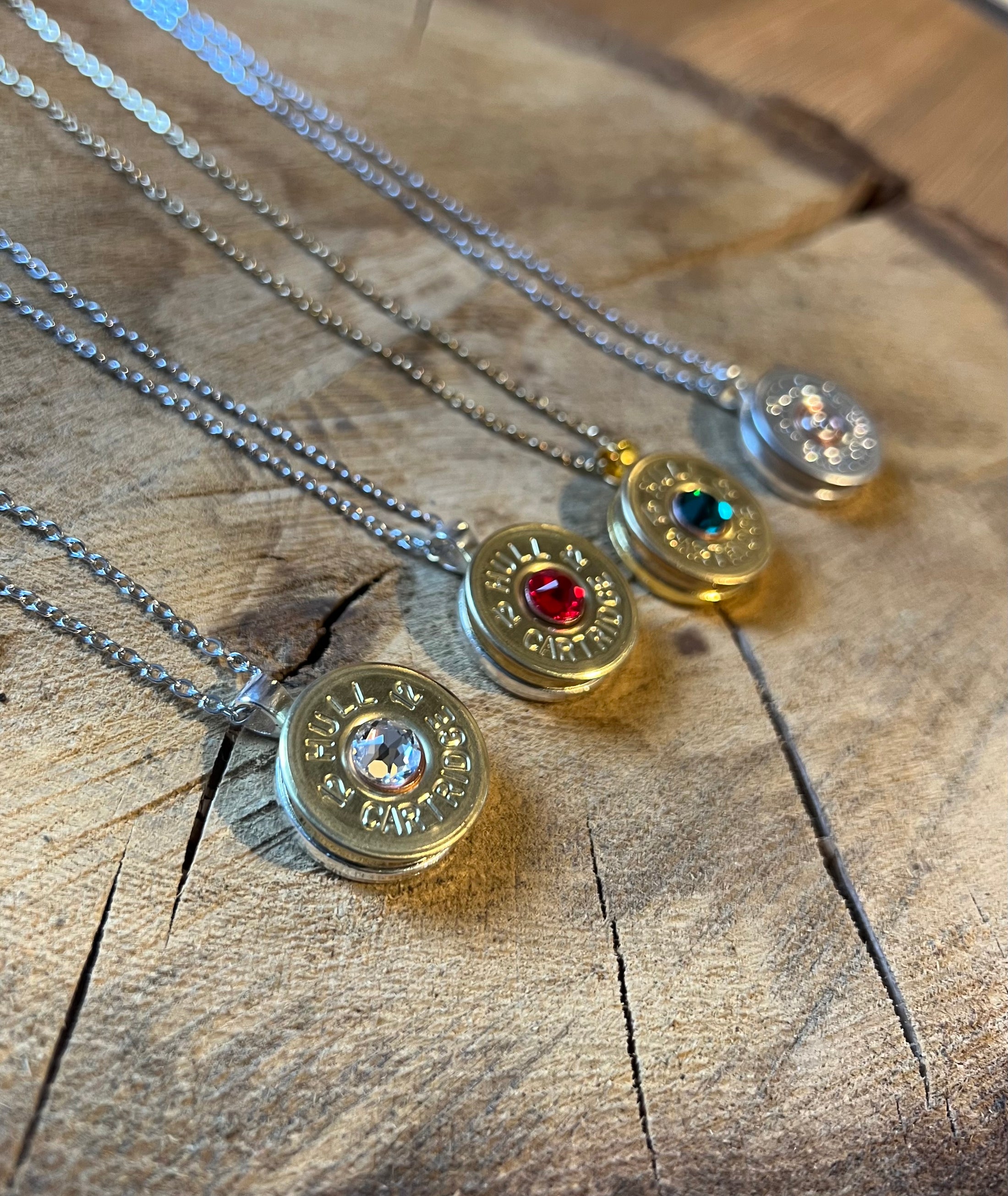 12 gauge cartridge necklace