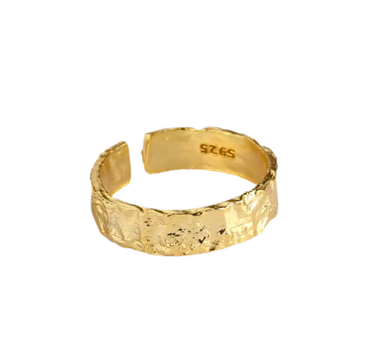 Signature cuff ring