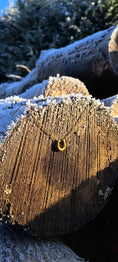 Load image into Gallery viewer, Golden Horseshoe Necklace

