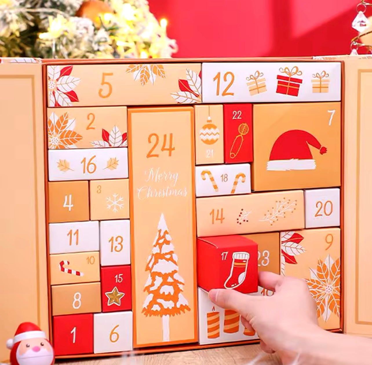 Allure christmas advent calendar