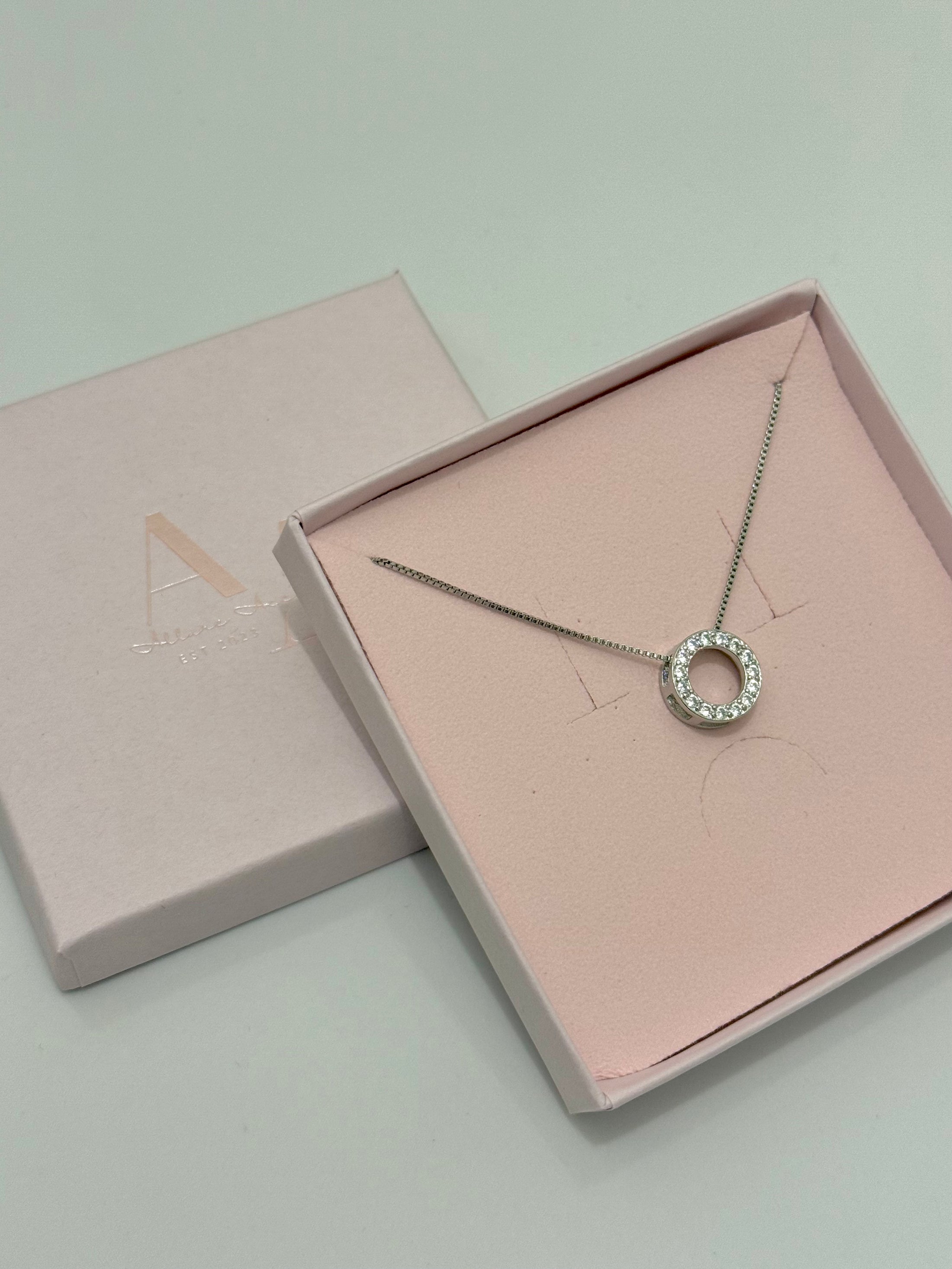 925 sterling silver eternal necklace