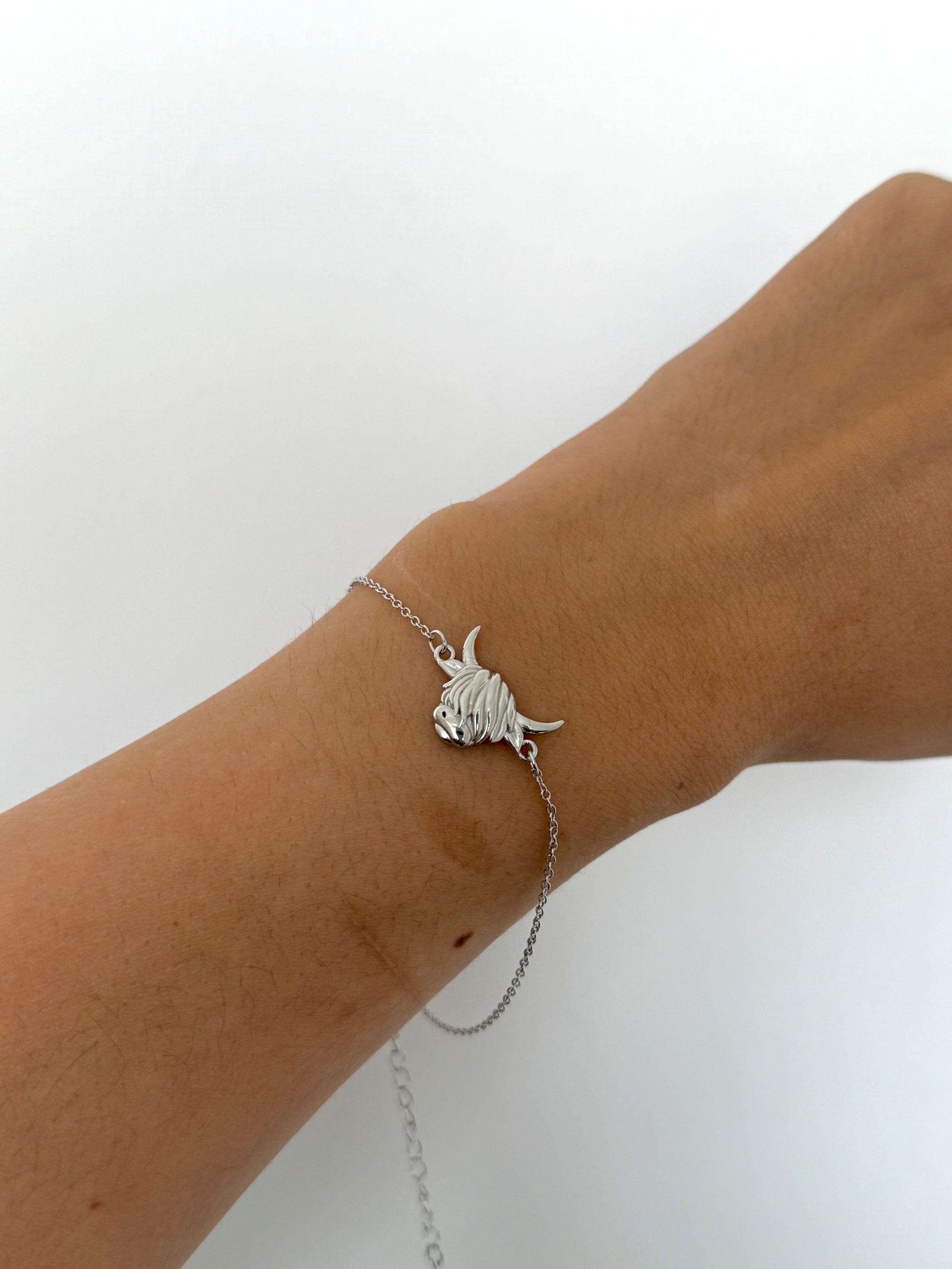 Sterling silver highland bracelet
