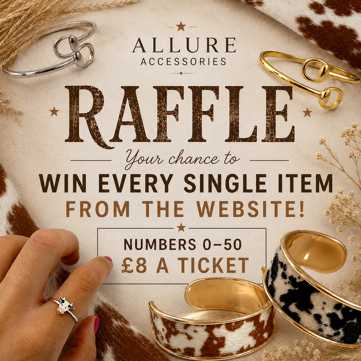 Raffle - win every item from the website!