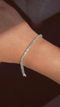 Load and play video in Gallery viewer, Pure Silver Tennis Bracelet
